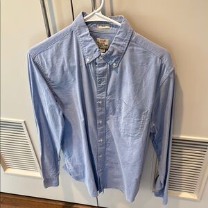 J Crew Classic Blue Oxford. Mens Slim Fit Medium.